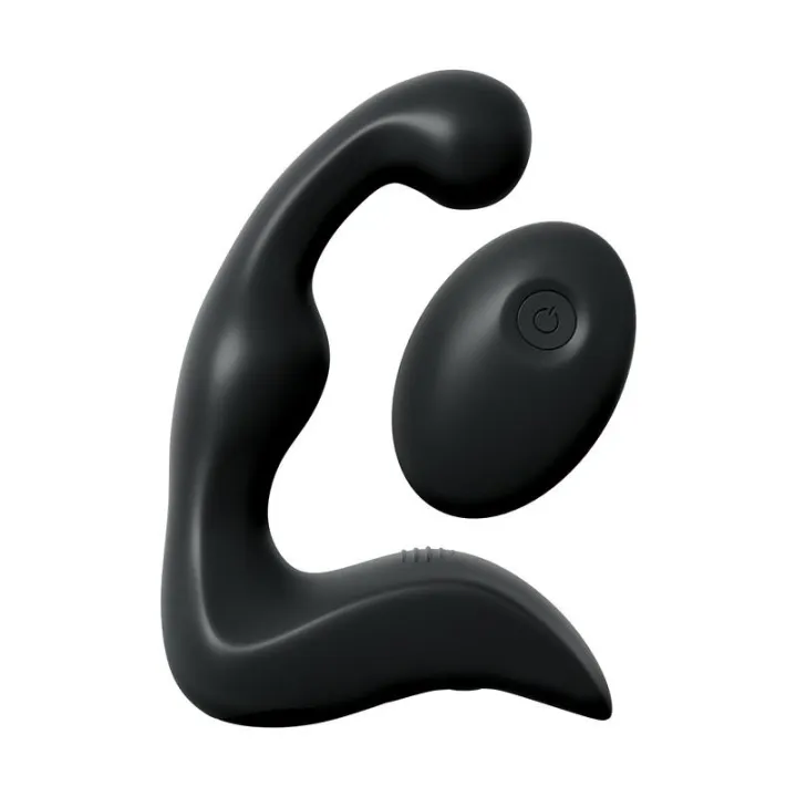 Masajeador Prostático con Vibración Negro de Anal Fantasy Elite