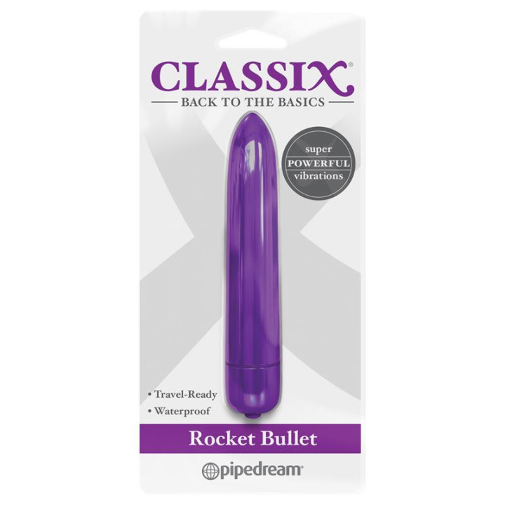Classix Bala Vibrador Rocket Púrpura | VibraZon