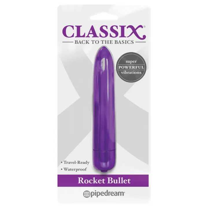 Classix Bala Vibrador Rocket Púrpura