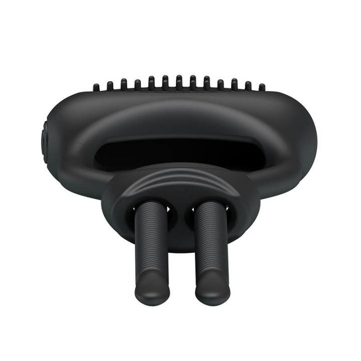 Pretty Love Anillo Vibrador Curitis Color Negro de Prettylove | VibraZon
