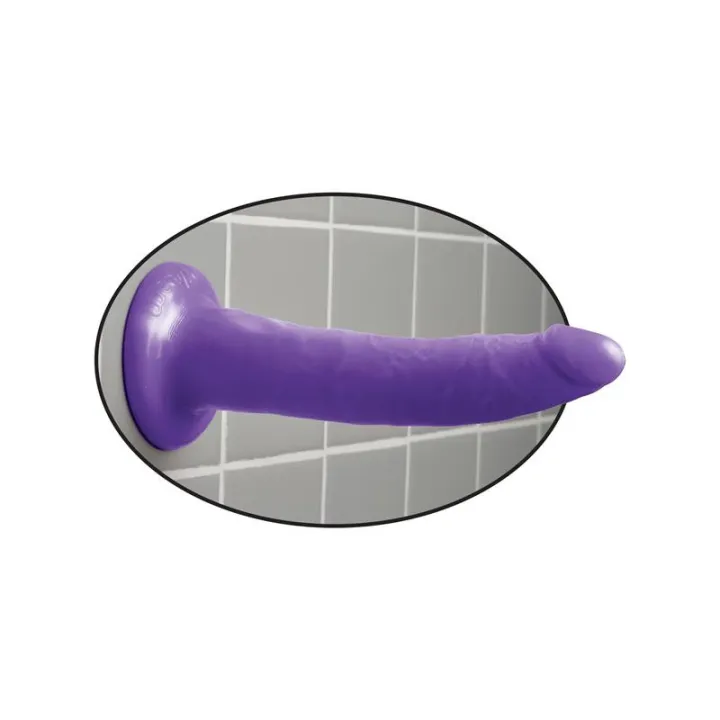 Dildo Slim 17,8 cm Púrpura de Dillio