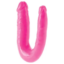 Dildo Doble Double Trouble Rosa de Dillio