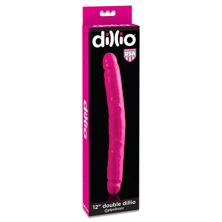 Dildo Doble 30,5 cm Rosa de Dillio
