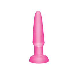 Plug Anal para Principiantes Rosa de Basix Rubber Works | VibraZon