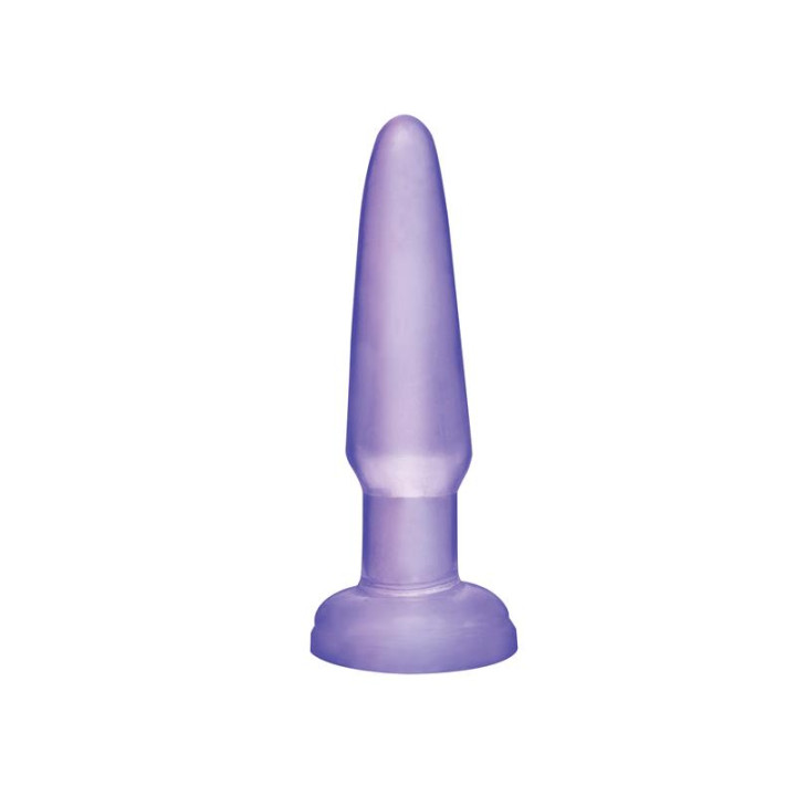 Plug Anal para Principiantes Púrpura de Basix Rubber Works | VibraZon
