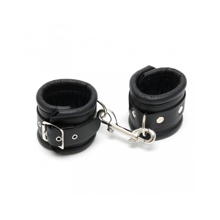 Esposas Cuero 7cm de Bondage Play | VibraZon