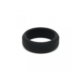 Anillo Pene Silicona Negro Ø 32mm de Bondage Play | VibraZon