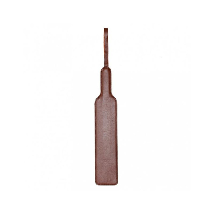 Pala Cuero Marrón 40cm de Bondage Play | VibraZon