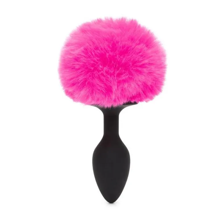 Plug Anal con Cola Color Rosa Pequeño de Happy Rabbit