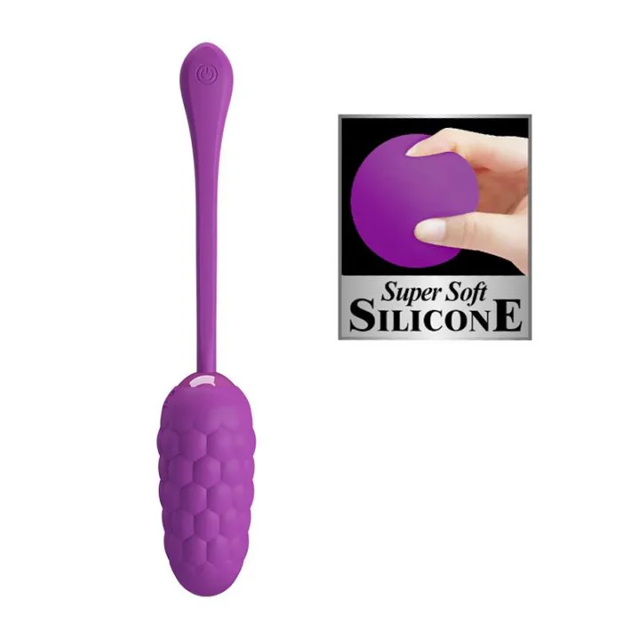 Huevo Vibrador USB Silicona Marina de Prettylove