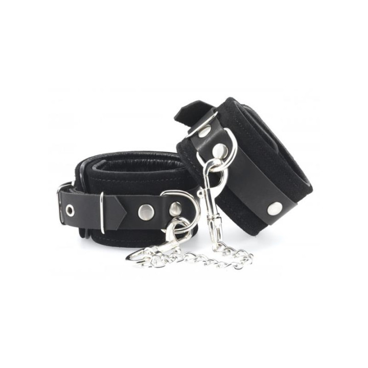 Esposas Cuero Ajustables de Bondage Play | VibraZon