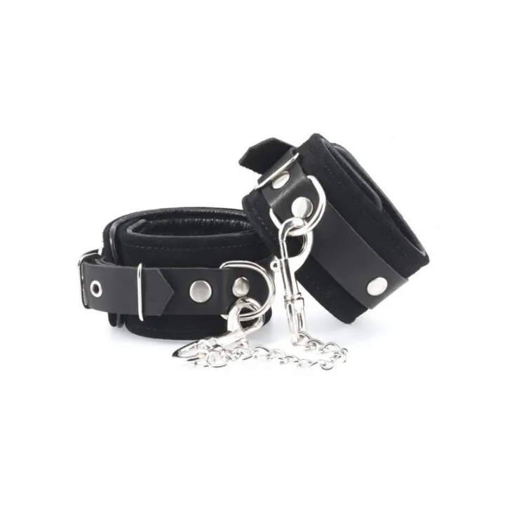 Esposas Cuero Ajustables de Bondage Play