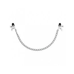Pinzas Medianas para Pezones Ajustable de Bondage Play | VibraZon
