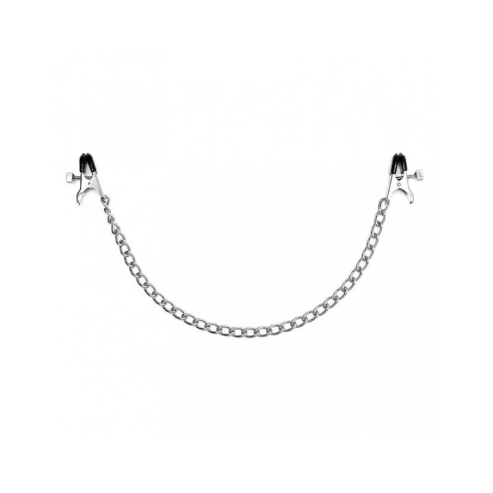 Pinzas Medianas para Pezones Ajustable de Bondage Play | VibraZon
