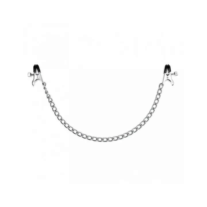 Pinzas Medianas para Pezones Ajustable de Bondage Play