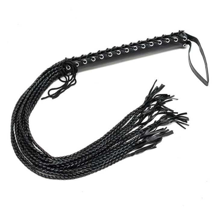 Flogger Cuero 90 cm de Bondage Play | VibraZon