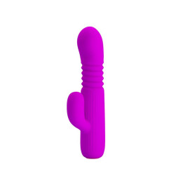 Leopold Vibrador con Función de Movimiento USB Silicona de Prettylove | VibraZon