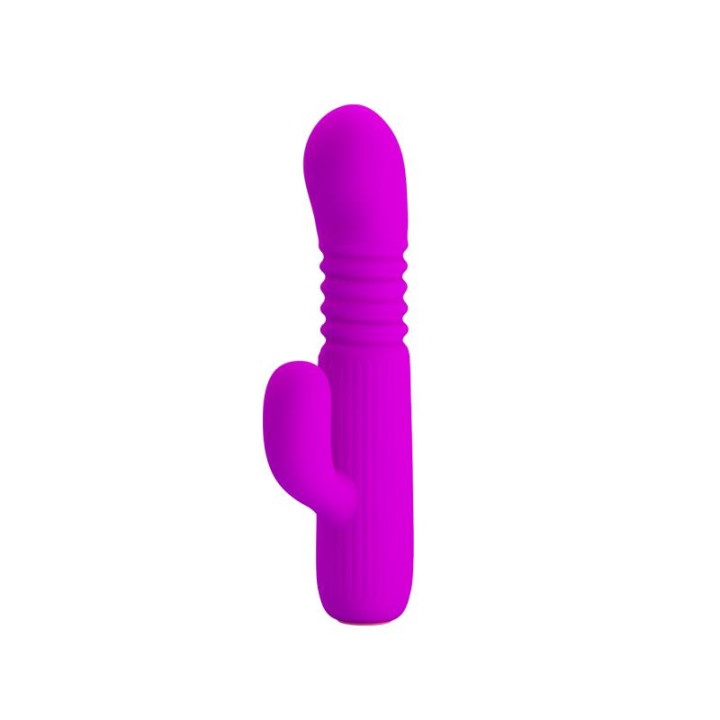 Leopold Vibrador con Función de Movimiento USB Silicona de Prettylove | VibraZon