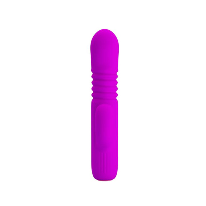 Leopold Vibrador con Función de Movimiento USB Silicona de Prettylove | VibraZon