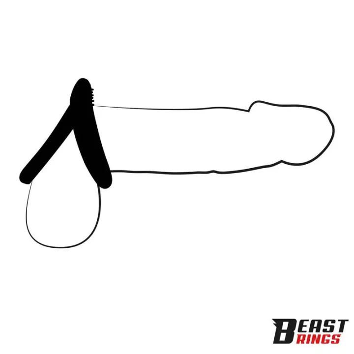 Anillo Doble para el Pene 37/45 mm de Beast Rings