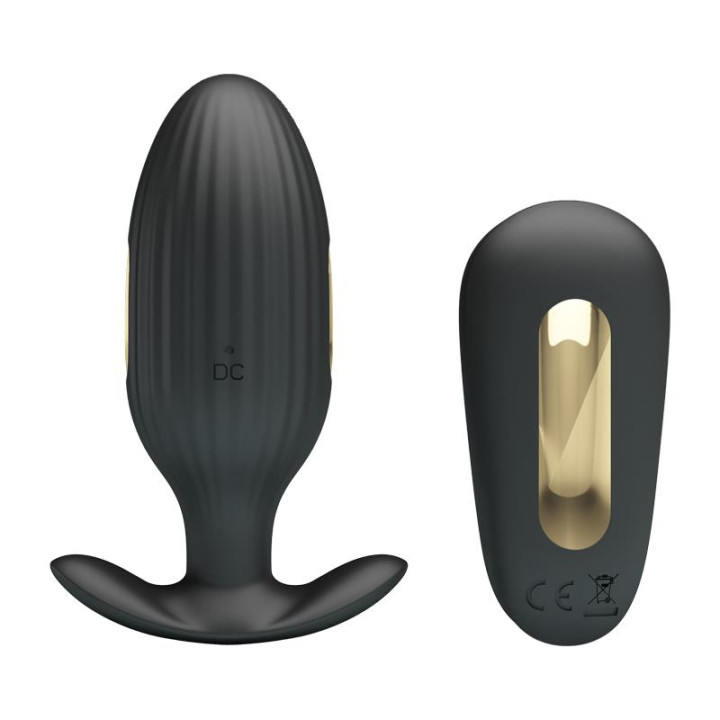 Royal Pleasure Plug Anal con Electro Estimulación USB de Prettylove | VibraZon