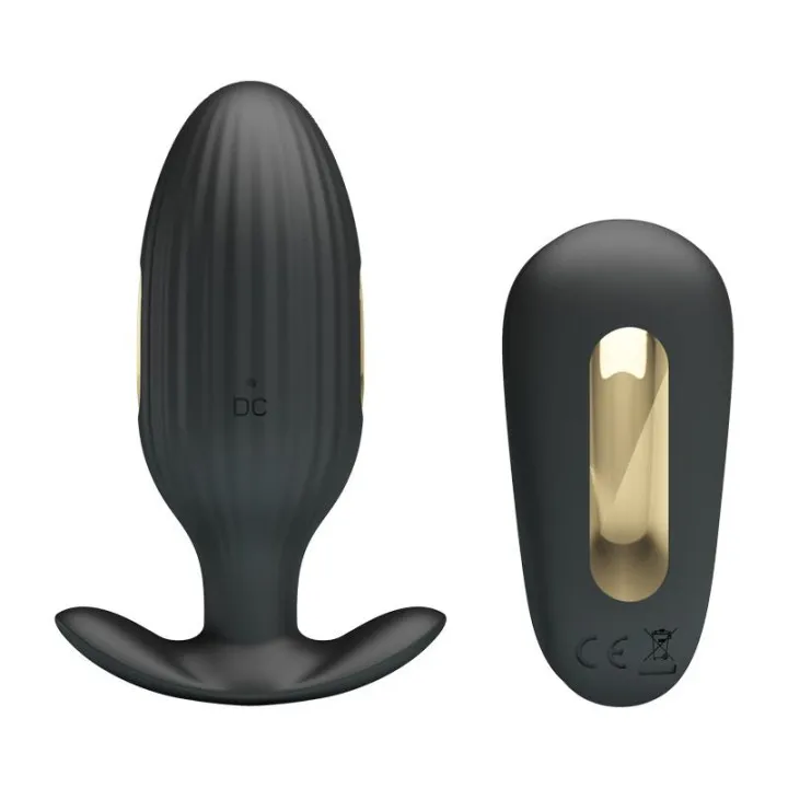 Royal Pleasure Plug Anal con Electro Estimulación USB de Prettylove