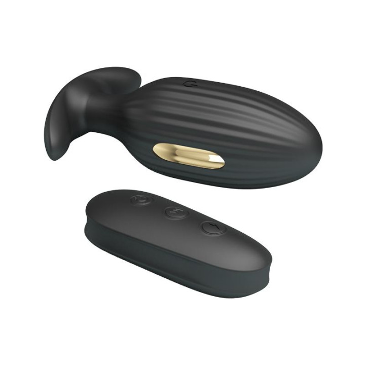 Royal Pleasure Plug Anal con Electro Estimulación USB de Prettylove | VibraZon