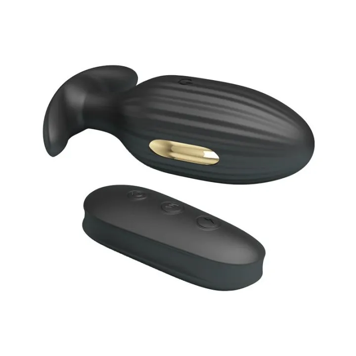 Royal Pleasure Plug Anal con Electro Estimulación USB de Prettylove