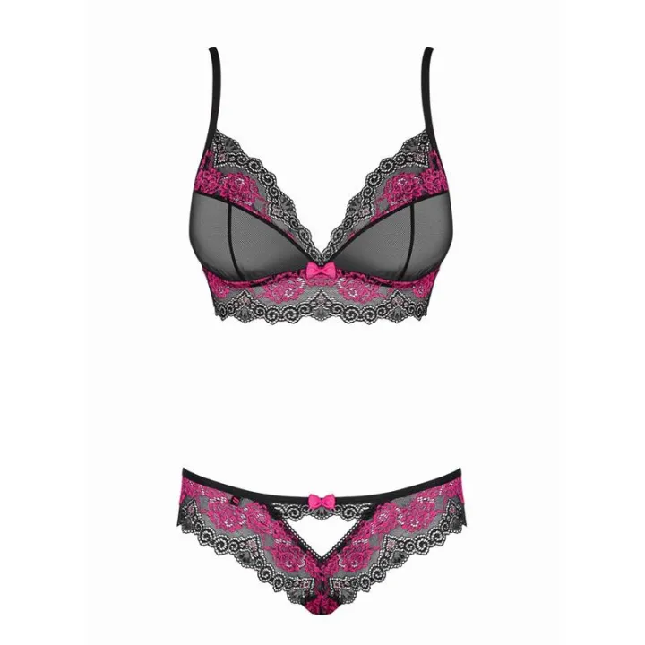 Tulia Set Sujetador y Tanga de Obsessive