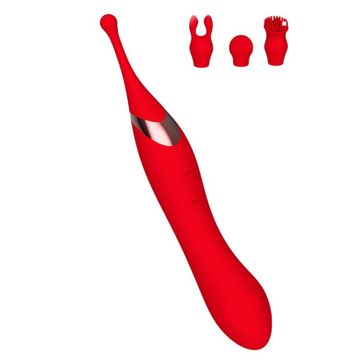 Onax Estimulador Doble Vibrador de Punto y Doble Pulsación USB de Intoyou | VibraZon