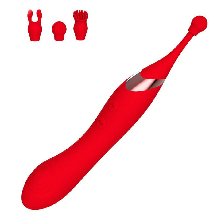 Onax Estimulador Doble Vibrador de Punto y Doble Pulsación USB de Intoyou | VibraZon