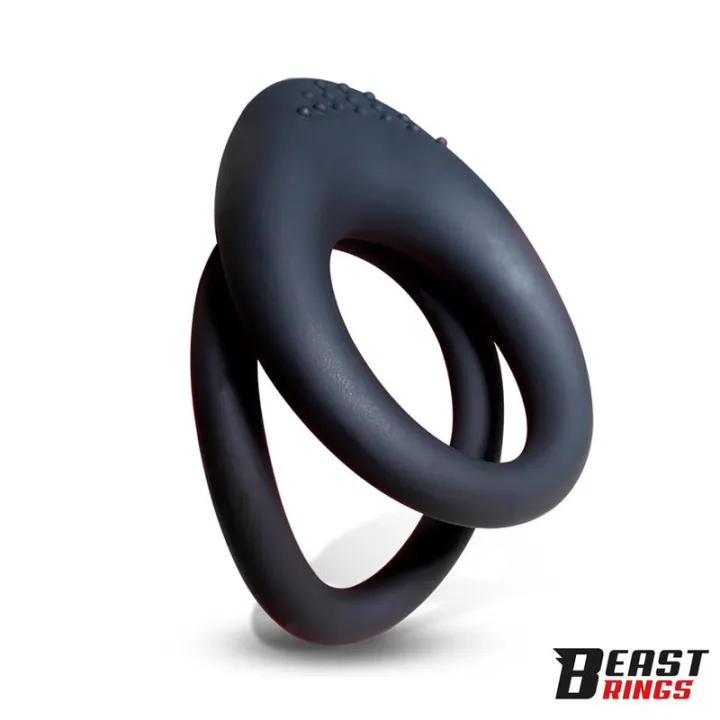 Anillo Doble para el Pene 37/45 mm de Beast Rings