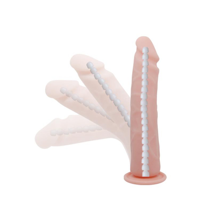 Dildo con Ventosa Color Natural 23,5 cm de Baile | VibraZon