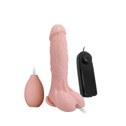 Dildo Eyaculador Water Spray Natural de Baile | VibraZon