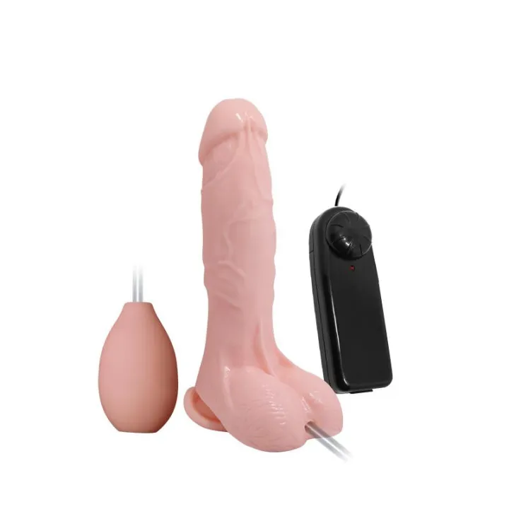 Dildo Eyaculador Water Spray Natural de Baile