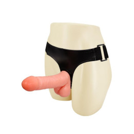 Arnés con Dildo y Testículos 17.5 cm de Baile | VibraZon
