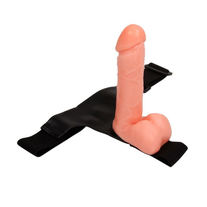 Arnés con Dildo y Testículos 17.5 cm de Baile | VibraZon