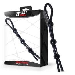 Lasso Anillo para el Pene Silicona Ajustable de Beast Rings
