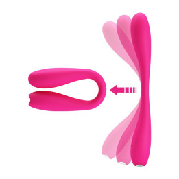 Yedda Vibrador con Esqueleto Punto G Rosa de Prettylove | VibraZon