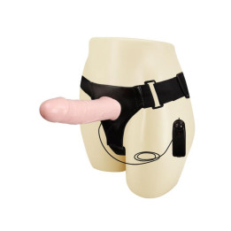 Arnés con Dildo Hueco Mens Pants Vibrador de Baile | VibraZon