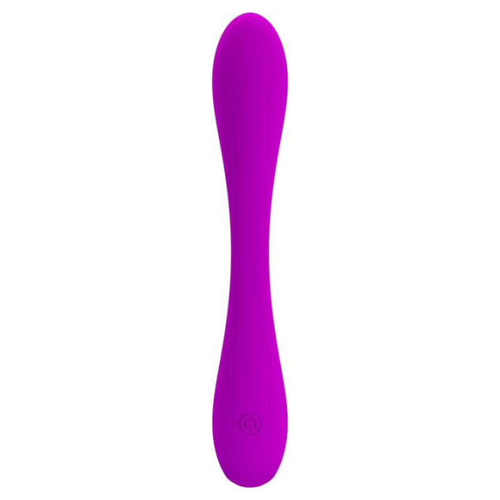 Yedda Vibrador Flexible USB Silicona Púrpura de Prettylove | VibraZon