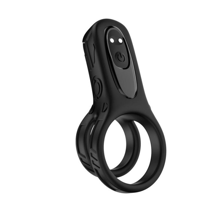 Mecha-style Anillo Doble para el Pene con Vibracion de Urban Sky | VibraZon