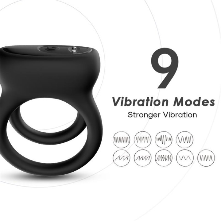 Anillo para el Pene con Vibración de Urban Sky | VibraZon