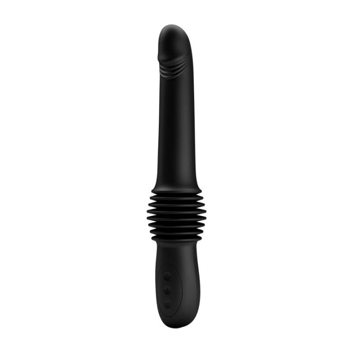 Pazuzu Vibrador con Thrusting USB Silicona de Prettylove | VibraZon