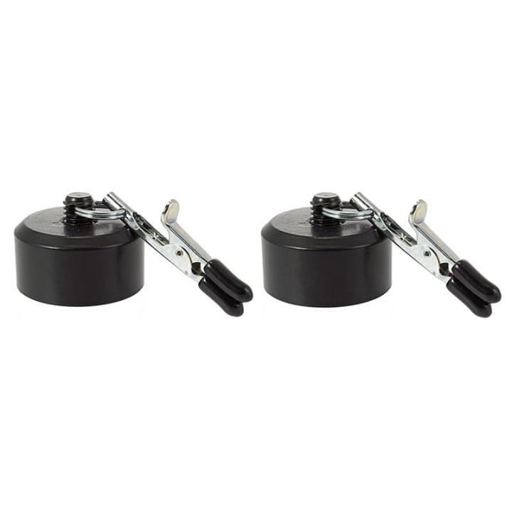 Pinzas para Pezones con Peso 100 gr de Bondage Play | VibraZon