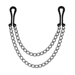 Pinzas para Pezones de Metal de Bondage Play | VibraZon