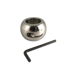 Anillo para los Testículos Acero Inoxidable 4 cm de Bondage Play | VibraZon