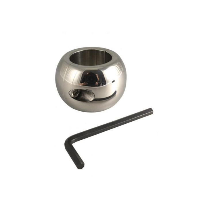 Anillo para los Testículos Acero Inoxidable 4 cm de Bondage Play | VibraZon