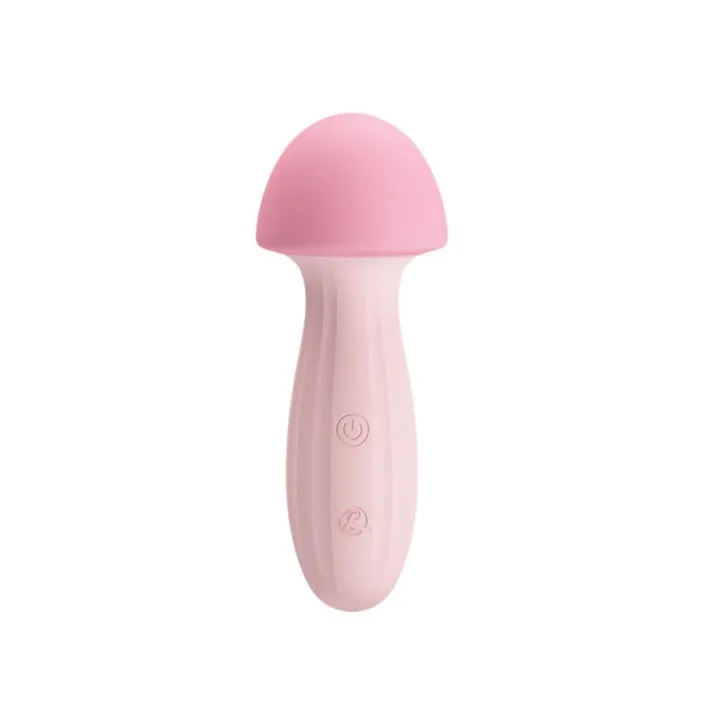 Mushroom Vibrador/Masajeador Silicona USB de Prettylove