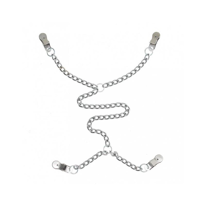 Pinzas para Pezones y Labios Vaginales de Bondage Play | VibraZon